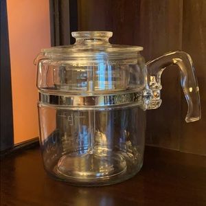 Vintage Glass Coffee Percolator PYREX 7759
